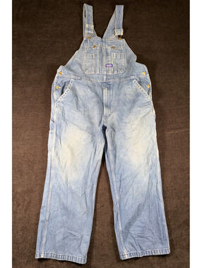 Vintage Big Smith Light Blue Denim Overalls